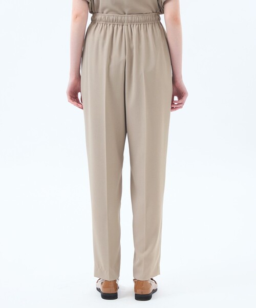 MACKINTOSH PHILOSOPHY(マッキントッシュ フィロソフィー)の「【Alby Easy Pants(アルビー イージーパンツ)】バックサテン(その他パンツ・レディース・ダークネイビー/ベージュ・38/36/34)」の9枚目の写真