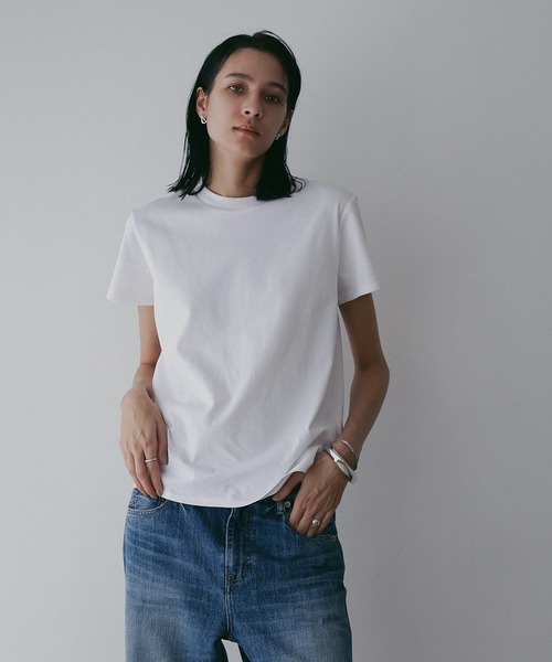 MANOF(マノフ)の「2TYPE LOGO PACK T-SHIRTS(Tシャツ/カットソー・レディース・ブラック/ホワイト・F)」の17枚目の写真