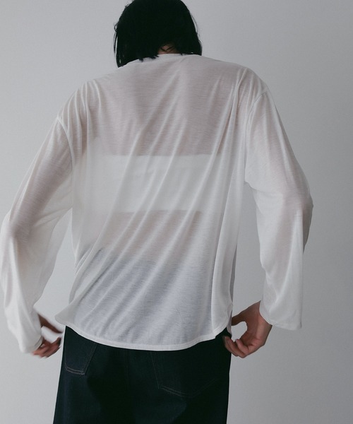 MANOF(マノフ)の「2TYPE LOGO PACK T-SHIRTS(Tシャツ/カットソー・レディース・ブラック/ホワイト・F)」の14枚目の写真