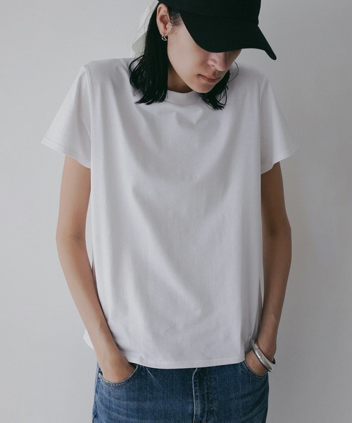 MANOF(マノフ)の「2TYPE LOGO PACK T-SHIRTS(Tシャツ/カットソー・レディース・ブラック/ホワイト・F)」の21枚目の写真