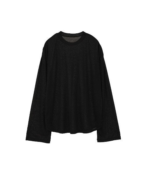 MANOF(マノフ)の「2TYPE LOGO PACK T-SHIRTS(Tシャツ/カットソー・レディース・ブラック/ホワイト・F)」の4枚目の写真