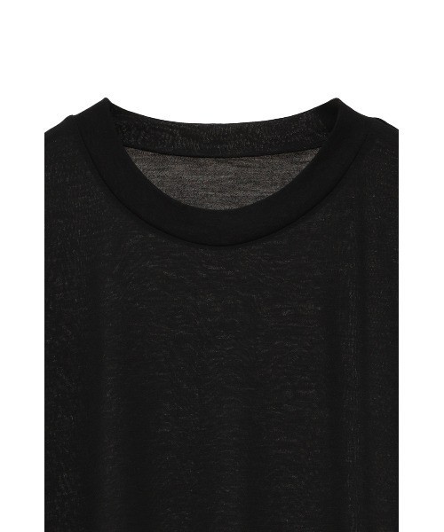 MANOF(マノフ)の「2TYPE LOGO PACK T-SHIRTS(Tシャツ/カットソー・レディース・ブラック/ホワイト・F)」の5枚目の写真