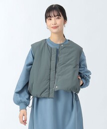 ナイロン パフ ベスト