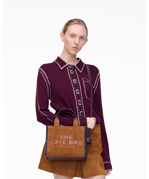 MARC JACOBS(マークジェイコブス)の「SUEDE LEATHER BLOCKED SMALL TOTE BAG/ザ スエード レザー ブロックド トート バッグ スモール(トートバッグ・レディース・ブラウン系その他4・ONE SIZE)」の12枚目の写真
