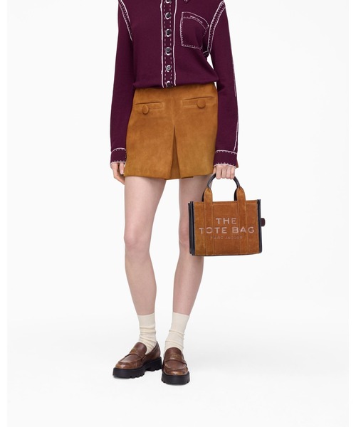 MARC JACOBS(マークジェイコブス)の「SUEDE LEATHER BLOCKED SMALL TOTE BAG/ザ スエード レザー ブロックド トート バッグ スモール(トートバッグ・レディース・ブラウン系その他4・ONE SIZE)」の5枚目の写真