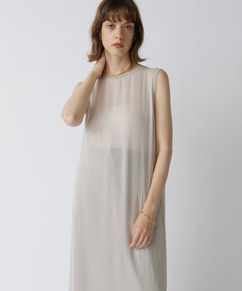 ワンピース　アイボリー　新品　フォロー割-200円 XS-Lサイズあり 【GINZA COUTURE/銀座クチュール】プリント