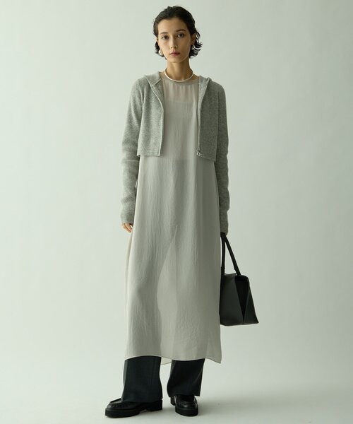 広瀬絵理 Drawing Numbers】トリアセポリシースルーワンピース