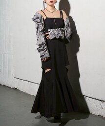 【Mavie..7】【サイズ展開有】マーメイドキャミワンピース