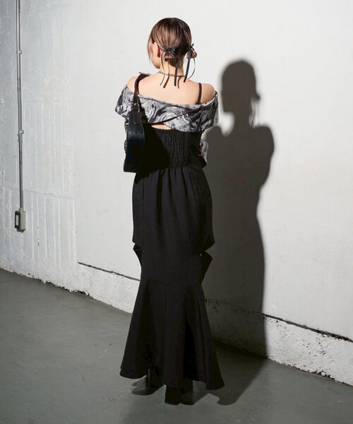 ミスクロエ　ワンピース セット Mavie..7】【サイズ展開有】マーメイドキャミワンピース