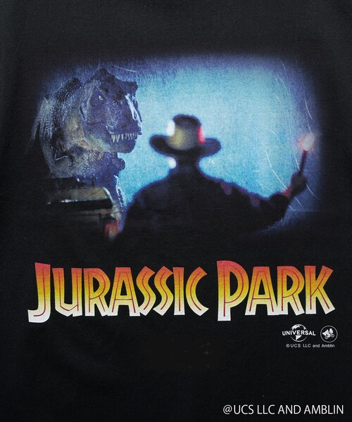 FREAK'S STORE(フリークスストア)の「FREAK'S MOVIE/フリークスムービー JURASSIC PARK T-REX2(Tシャツ/カットソー・メンズ・ブラック・MEDIUM/LARGE/X-LARGE)」の9枚目の写真