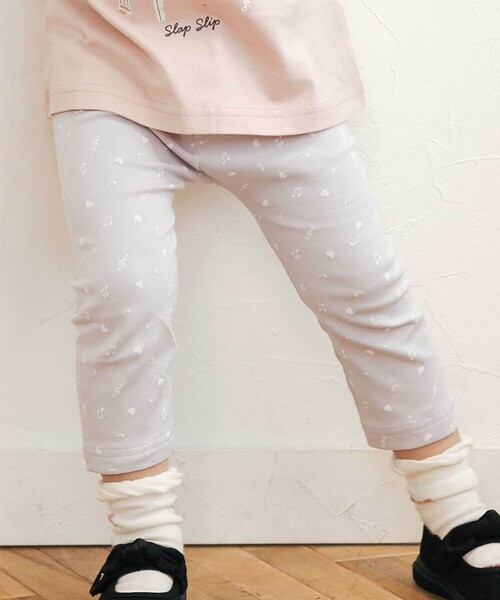 SLAP SLIP（スラップスリップ）の「【スララク/防汚加工/オーガニックコットン】前後フリーで時短！パパパッと穿ける9分丈前向きパンツ(80~120cm)（その他パンツ・キッズ・ブラック/ネイビー/グレー/ピンク/グリーン/ブラック系その他/パープル系その他/ホワイト系その他2・80ｃｍ/90cm/110cm/100cm/120cm）」の8枚目の写真