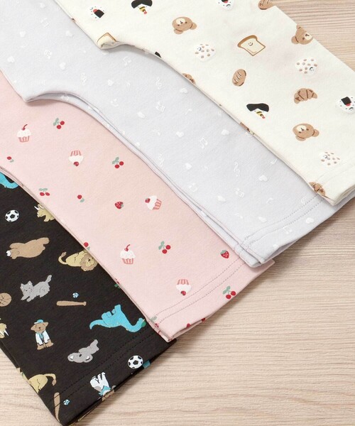 SLAP SLIP（スラップスリップ）の「【スララク/防汚加工/オーガニックコットン】前後フリーで時短！パパパッと穿ける9分丈前向きパンツ(80~120cm)（その他パンツ・キッズ・ブラック/ネイビー/グレー/ピンク/グリーン/ブラック系その他/パープル系その他/ホワイト系その他2・80ｃｍ/90cm/110cm/100cm/120cm）」の20枚目の写真