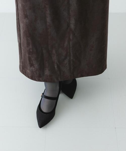 RODE SKO（ロデスコ）の「『MADE IN JAPAN』　チャンキーヒールメリージェーンパンプス（パンプス・レディース・ブラック/オフホワイト・38/36/37）」の6枚目の写真