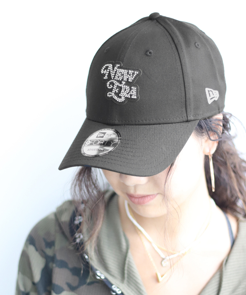 NEW ERA/ ニューエラ940CS RHINESTONE RAFAELLA NE BLK（ハット