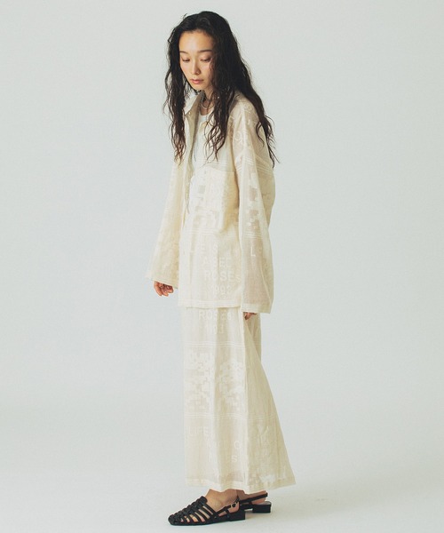 ROSE BUD（ローズバッド）の「ORIGINAL LACE SKIRT（スカート・レディース・オフホワイト/ブラック・ONE SIZE）」の8枚目の写真