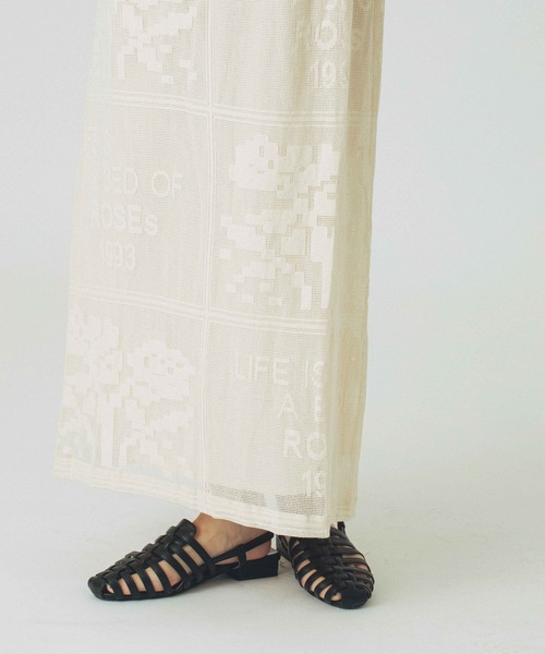 ROSE BUD（ローズバッド）の「ORIGINAL LACE SKIRT（スカート・レディース・オフホワイト/ブラック・ONE SIZE）」の15枚目の写真