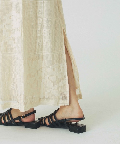 ROSE BUD（ローズバッド）の「ORIGINAL LACE SKIRT（スカート・レディース・オフホワイト/ブラック・ONE SIZE）」の19枚目の写真