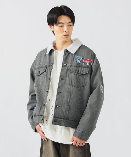 UNUSED グレー ジップアップジャケット　BEAMS UNUSED グレー ジップアップジャケット BEAMS UNUSED グレー ジップ