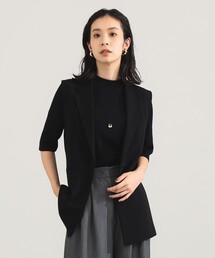 デルミクスビームス　ファージレ Demi-Luxe BEAMS ベスト ジレ リバー ロングジレ レディース