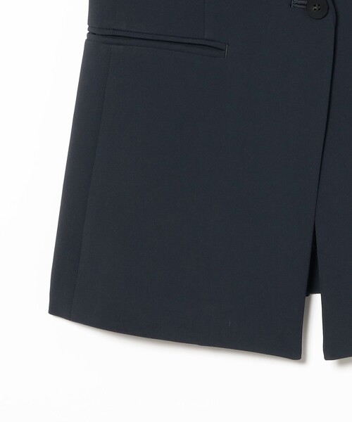 Demi-Luxe BEAMS（デミルクス ビームス）の「【1/9再値下げ】トリアセ テーラードジレ（ベスト・レディース・ブラック/ネイビー・36/38）」の19枚目の写真