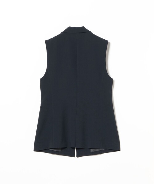 Demi-Luxe BEAMS（デミルクス ビームス）の「【1/9再値下げ】トリアセ テーラードジレ（ベスト・レディース・ブラック/ネイビー・36/38）」の21枚目の写真