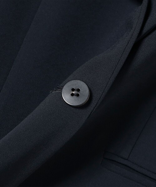 Demi-Luxe BEAMS（デミルクス ビームス）の「【1/9再値下げ】トリアセ テーラードジレ（ベスト・レディース・ブラック/ネイビー・36/38）」の22枚目の写真