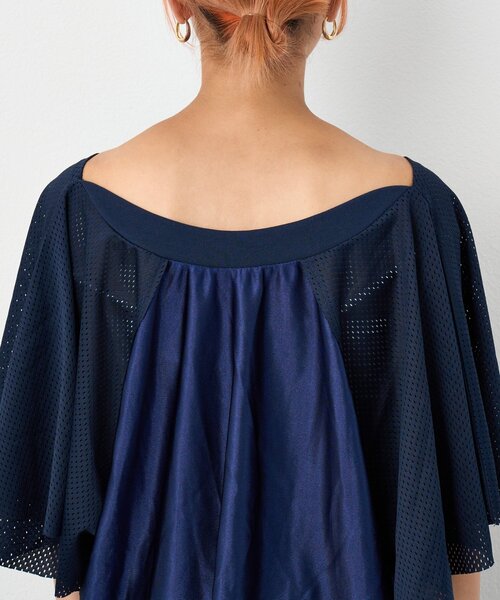 etsinta（エシンタ）の「etsintaリメイクメッシュフレアtee（Tシャツ/カットソー・レディース・ブラック・ONE SIZE）」の14枚目の写真