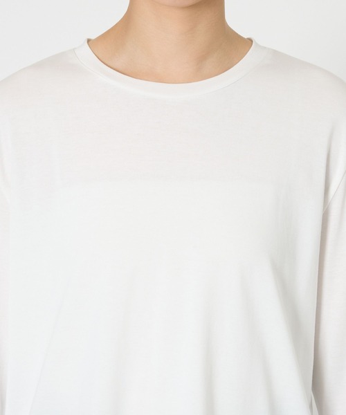 BARNYARDSTORM（バンヤードストーム）の「BARNYARDSTORM / バルーンスリーブプルオーバー/マシンウォッシャブル（Tシャツ/カットソー・レディース・ホワイト/ブラック・FREE）」の10枚目の写真