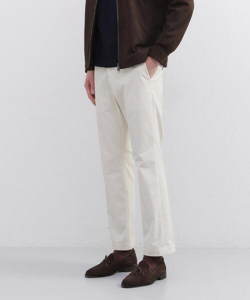 TAKEO KIKUCHI（タケオキクチ）の「サイドゴアストレッチコーデュロイパンツ（スラックス・メンズ・ネイビー/ブラウン系その他/ブラック/ライトベージュ/ブラウン系・01/04/03/02）」の4枚目の写真