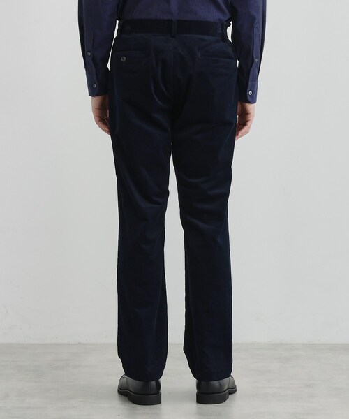 TAKEO KIKUCHI（タケオキクチ）の「サイドゴアストレッチコーデュロイパンツ（スラックス・メンズ・ネイビー/ブラウン系その他/ブラック/ライトベージュ/ブラウン系・01/04/03/02）」の9枚目の写真