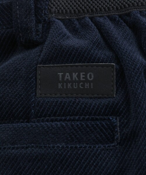 TAKEO KIKUCHI（タケオキクチ）の「サイドゴアストレッチコーデュロイパンツ（スラックス・メンズ・ネイビー/ブラウン系その他/ブラック/ライトベージュ/ブラウン系・01/04/03/02）」の15枚目の写真