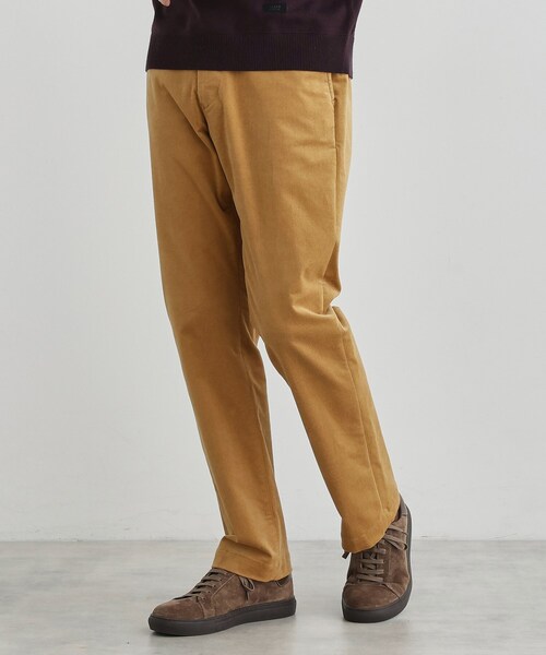 TAKEO KIKUCHI（タケオキクチ）の「サイドゴアストレッチコーデュロイパンツ（スラックス・メンズ・ネイビー/ブラウン系その他/ブラック/ライトベージュ/ブラウン系・01/04/03/02）」の20枚目の写真