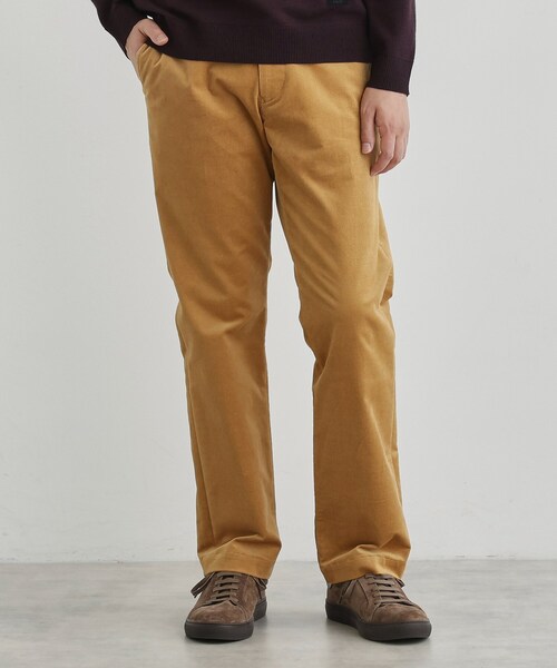TAKEO KIKUCHI（タケオキクチ）の「サイドゴアストレッチコーデュロイパンツ（スラックス・メンズ・ネイビー/ブラウン系その他/ブラック/ライトベージュ/ブラウン系・01/04/03/02）」の21枚目の写真