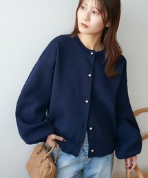 メタル釦スポンディッシュカーディガン《WEB限定カラーあり》