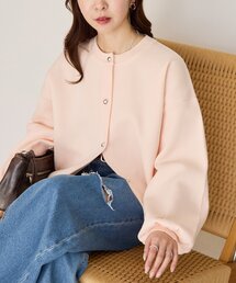 DISCOAT（ディスコート）の「メタル釦スポンディッシュカーディガン《WEB限定カラーあり》（カーディガン/ボレロ）」