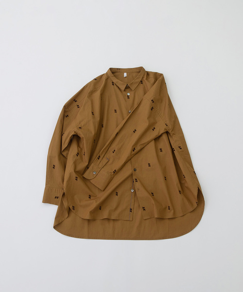 セール】フロッキースワンブロードシャツ（シャツ/ブラウス）｜nop de