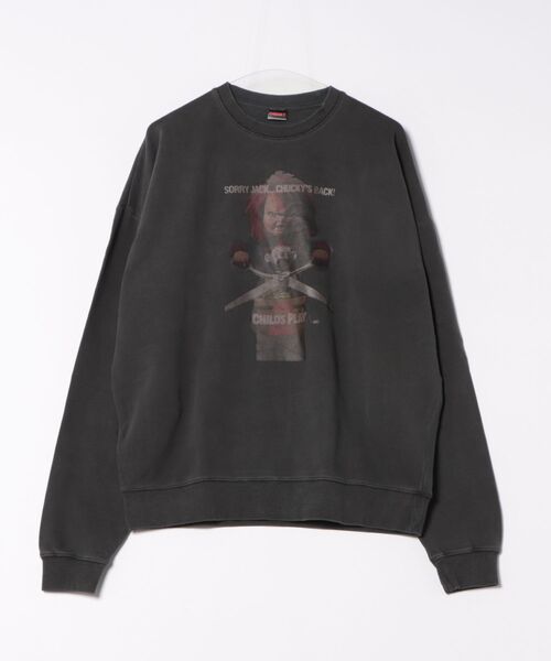 baron(バロン)の「UNIVERSAL ピグメントトレーナー(スウェット・レディース・スミクロ/ブラック系その他・M/L/XL)」の4枚目の写真