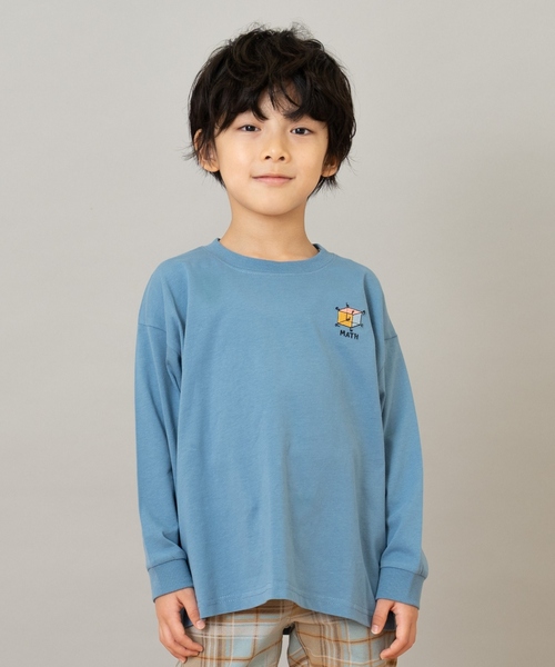 セール】【綿100】【365D.】サブジェクト刺繍ロンT（Tシャツ