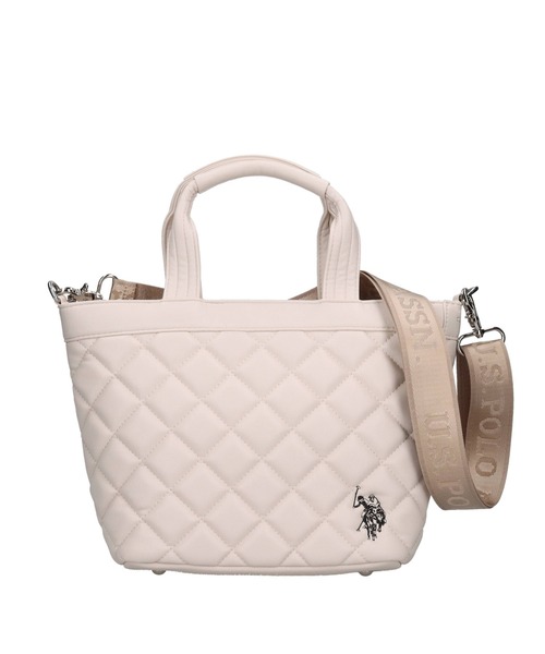 U.S. POLO ASSN.(ユーエスポロアッスン)の「【U.S. POLO ASSN.】 ユーエスポロアッスン Cross check quilting トートバッグ USPA-2725(トートバッグ・レディース・アイボリー/ブラック/ホワイト/ブラウン/グリーン/ピンク・FREE)」の22枚目の写真