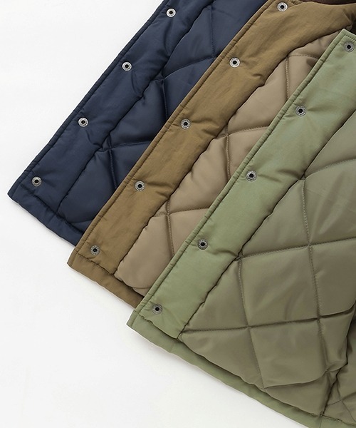 b・ROOM（ビールーム）の「【組み合わせ自由シリーズ】コーデュロイ衿パフジャケット（ブルゾン・キッズ・ネイビー/モカ/カーキ・100cm/110cm/120cm/130cm/140cm/150cm）」の17枚目の写真