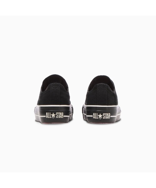 CONVERSE(コンバース)の「CONVERSE ALL STAR PLTS HEARTEYELET BP OX(コンバース オールスター PLTS ハートアイレット BP OX)(スニーカー・レディース・ホワイト系/ブラック・24cm/23.5cm/23cm/25cm/24.5cm)」の4枚目の写真