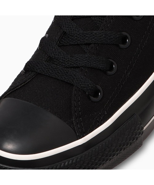 CONVERSE(コンバース)の「CONVERSE ALL STAR PLTS HEARTEYELET BP OX(コンバース オールスター PLTS ハートアイレット BP OX)(スニーカー・レディース・ホワイト系/ブラック・24cm/23.5cm/23cm/25cm/24.5cm)」の5枚目の写真