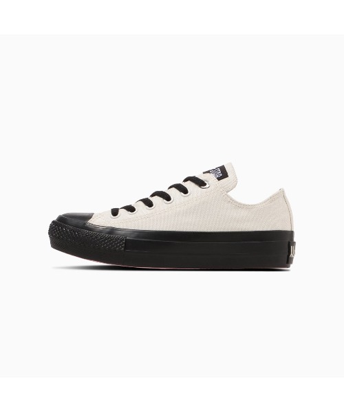 CONVERSE(コンバース)の「CONVERSE ALL STAR PLTS HEARTEYELET BP OX(コンバース オールスター PLTS ハートアイレット BP OX)(スニーカー・レディース・ホワイト系/ブラック・24cm/23.5cm/23cm/25cm/24.5cm)」の7枚目の写真