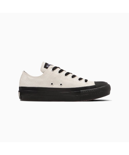 CONVERSE(コンバース)の「CONVERSE ALL STAR PLTS HEARTEYELET BP OX(コンバース オールスター PLTS ハートアイレット BP OX)(スニーカー・レディース・ホワイト系/ブラック・24cm/23.5cm/23cm/25cm/24.5cm)」の8枚目の写真