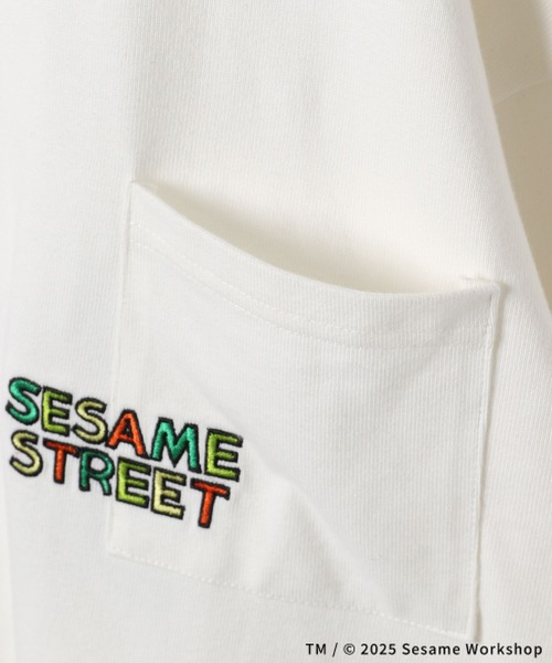 LEPSIM（レプシィム）の「【SESAME STREET／セサミストリート】【KIDS】BIGTシャツ　322209（Tシャツ/カットソー・キッズ・グレー/ホワイト/グリーン・130）」の14枚目の写真