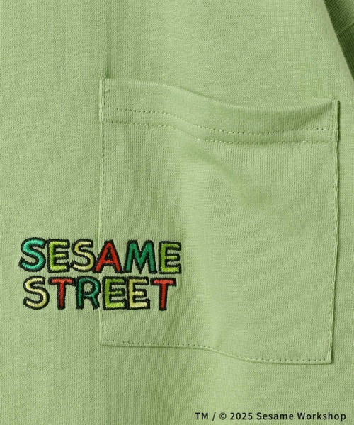 LEPSIM（レプシィム）の「【SESAME STREET／セサミストリート】【KIDS】BIGTシャツ　322209（Tシャツ/カットソー・キッズ・グレー/ホワイト/グリーン・130）」の18枚目の写真