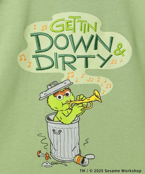 LEPSIM（レプシィム）の「【SESAME STREET／セサミストリート】【KIDS】BIGTシャツ　322209（Tシャツ/カットソー・キッズ・グレー/ホワイト/グリーン・130）」の19枚目の写真