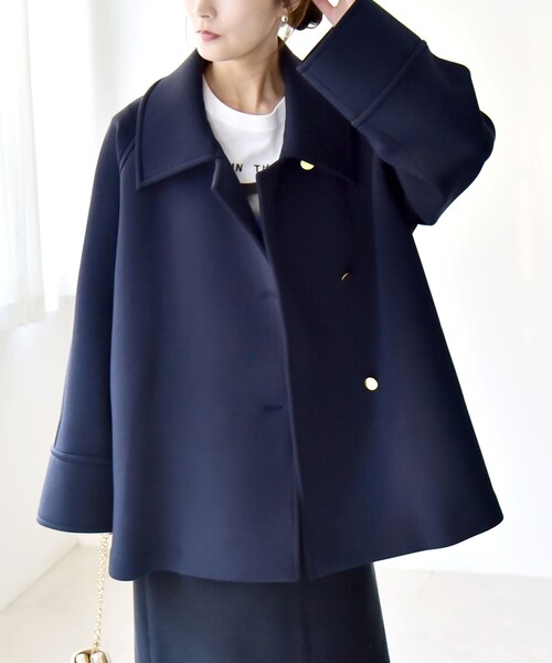 セール】quaranciel:〈手洗い可能〉ダンボール ステンカラー