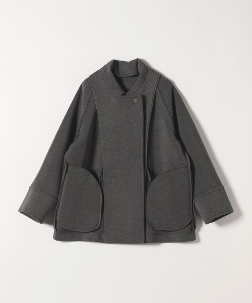 quaranciel:〈手洗い可能〉ダンボール ステンカラー ジャケット