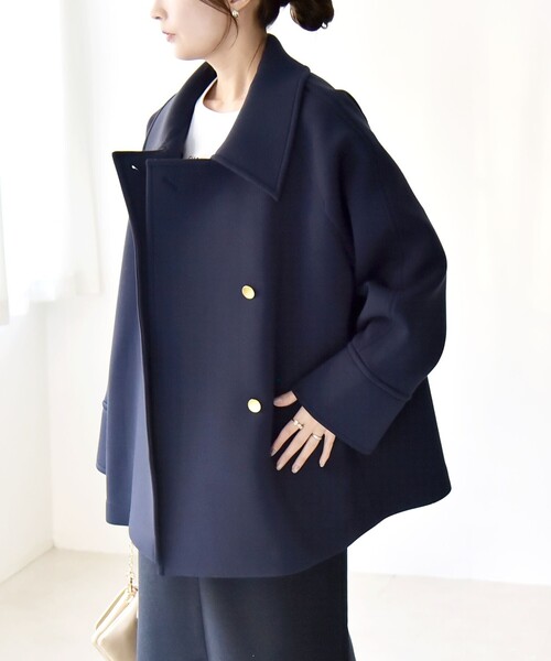 セール】quaranciel:〈手洗い可能〉ダンボール ステンカラー